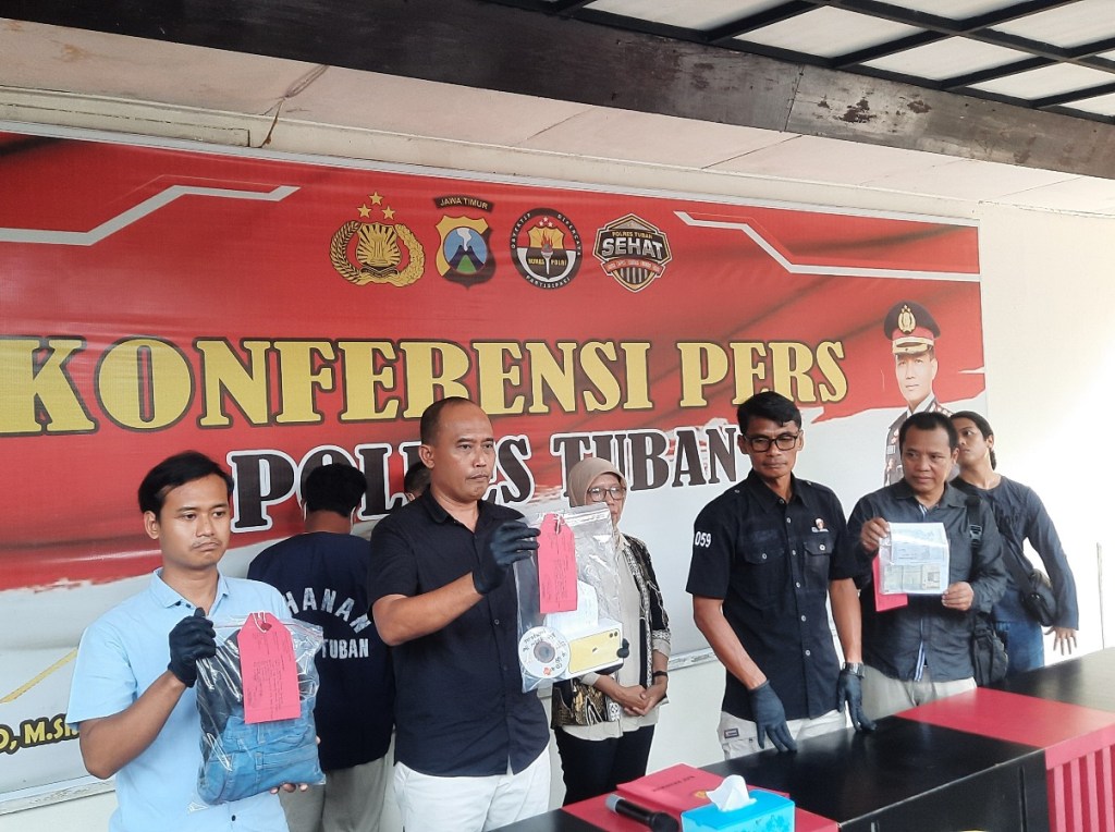 Pemuda Pengangguran Asal Gresik Curi Motor Penjual Pentol di Tuban