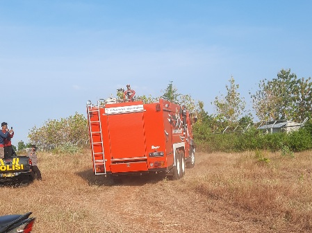 Lahan Kilang GRR Pertamina di Tuban Kembali&nbsp;Kebakaran