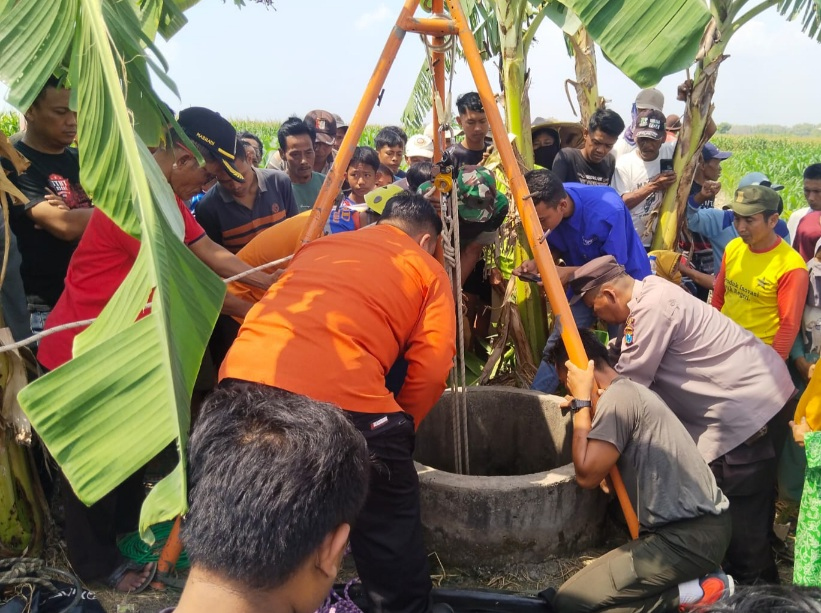 Hendak Nyiram Jagung, Petani di Soko Tuban Tercebur ke&nbsp;Sumur