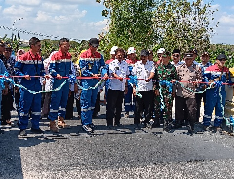 Pertamina EP Cepu Bantu Perkuat Jembatan Damseng&nbsp;Senori