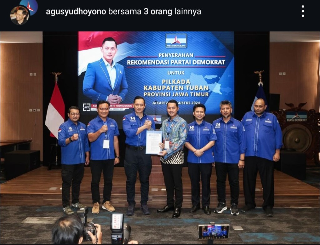 Mas Lindra Dapat Rekom Demokrat, Ini Calon Wakil&nbsp;Bupatinya