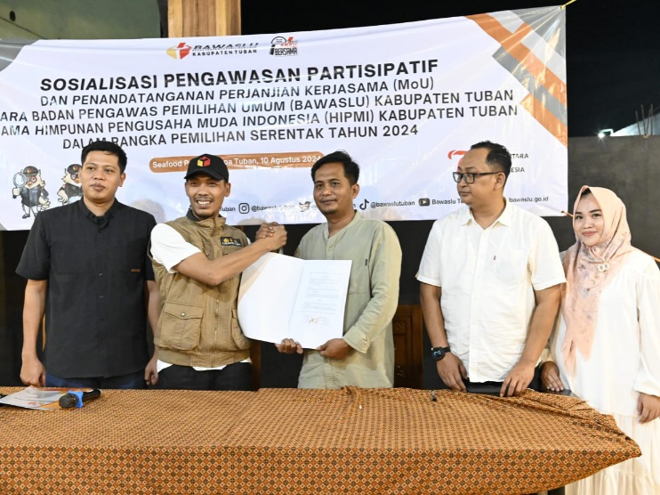 Bawaslu Ajak HIPMI untuk Ikut Awasi Pilkada Tuban&nbsp;2024