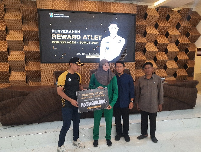 Dapat Medali di PON Aceh, 13 Atlet asal Tuban Dapat Bonus
